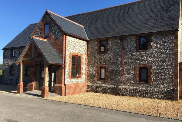 Air conditioning upgrade of old stone building